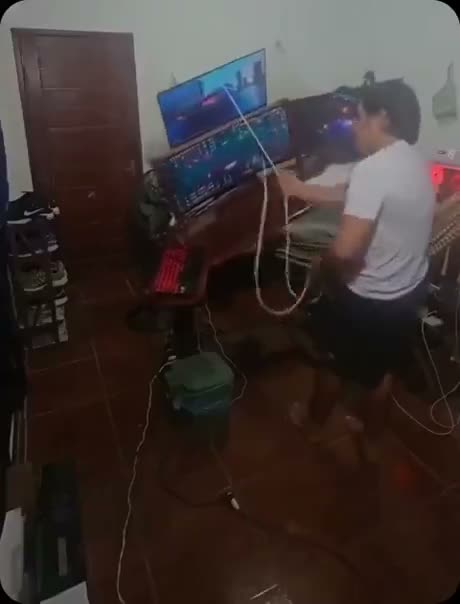 Third World Gaming Setup
