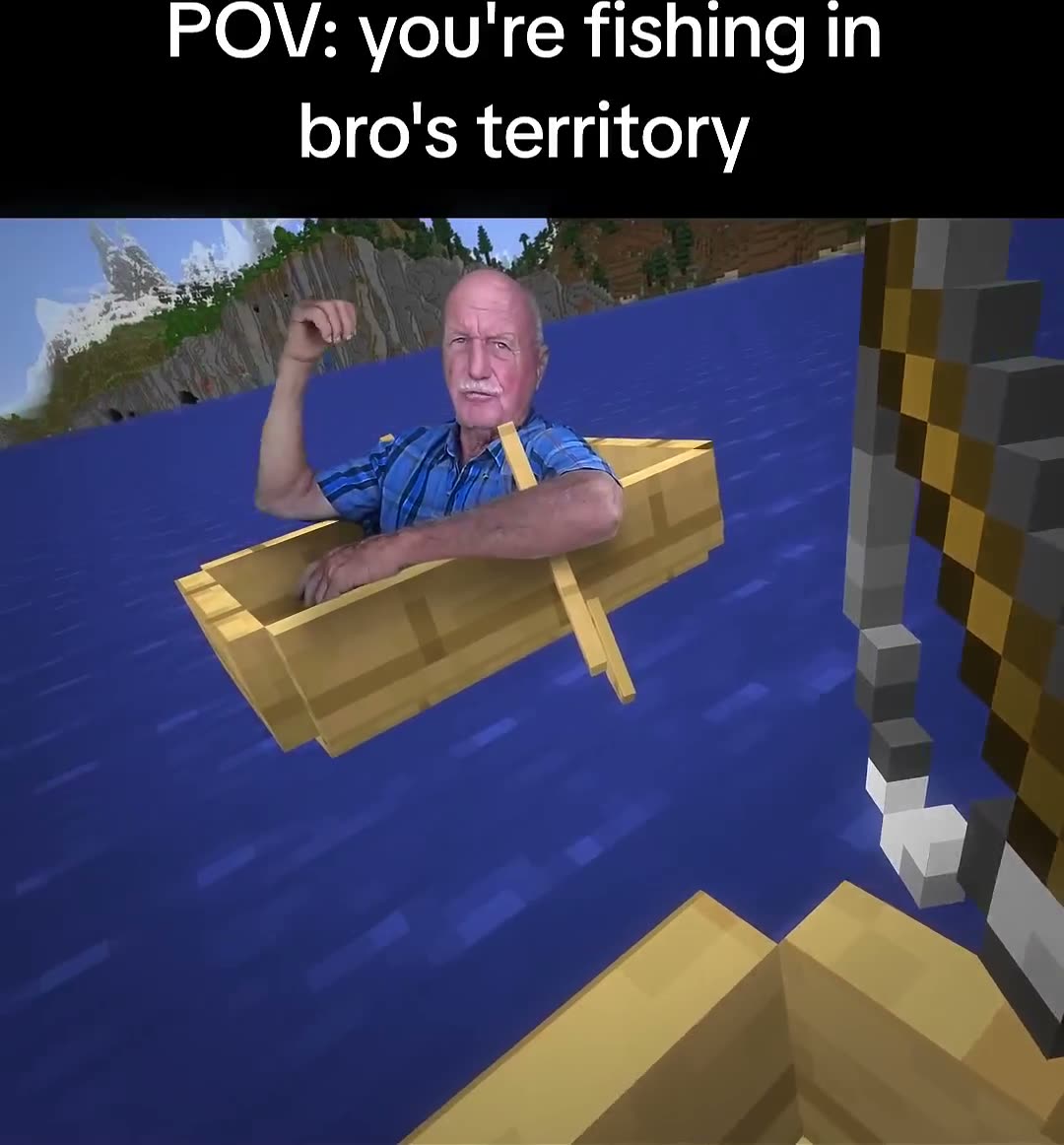 When you fish where you shouldn't
