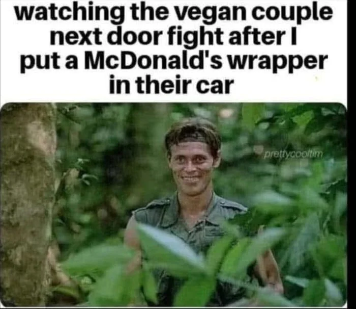 When you realize those plant-based items aren't real food