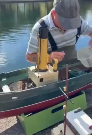 When your hobby has a steam engine