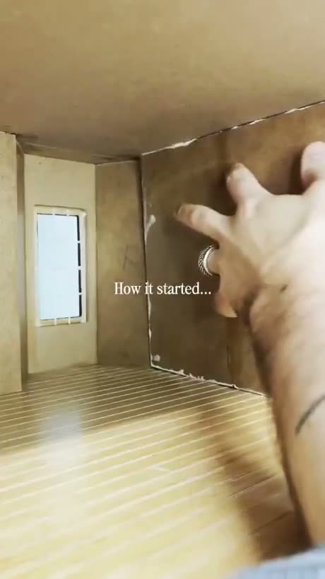 How it started...