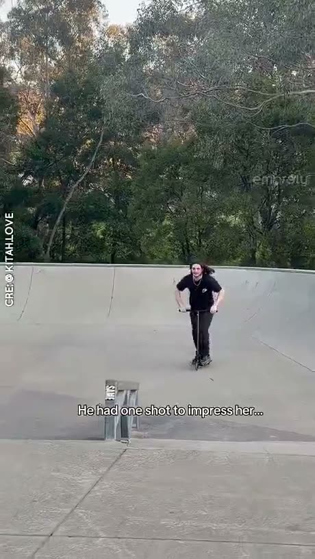 Nailed it by totally messing up