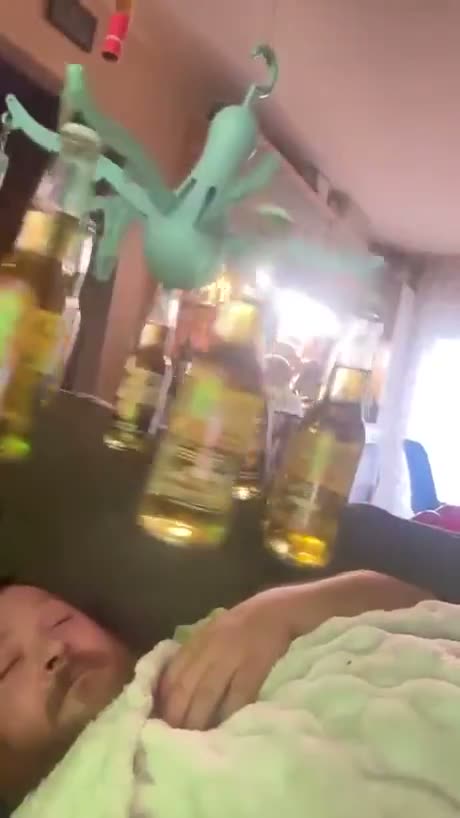 Adult bedtime routine gone wrong
