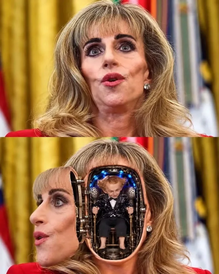 When she becomes the backseat driver. A two-panel meme showing a woman's surprised expression transforming into a coffin appearing in her head