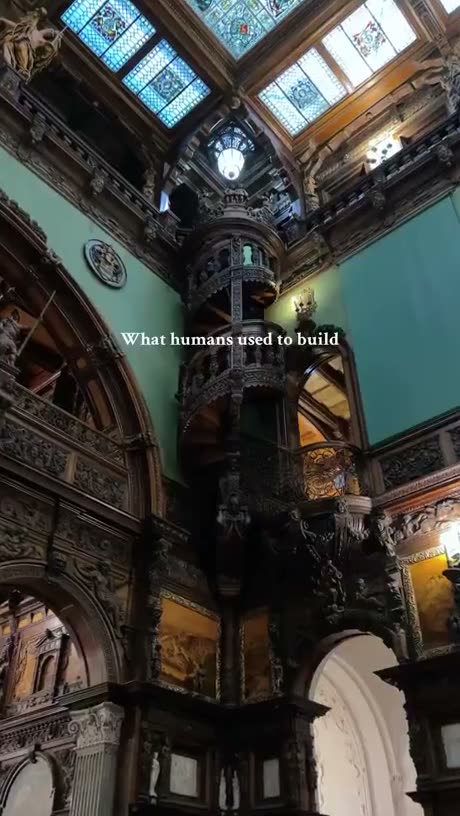A beautiful castle in Romania