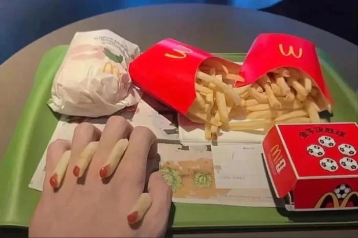 When they said eat with your hands